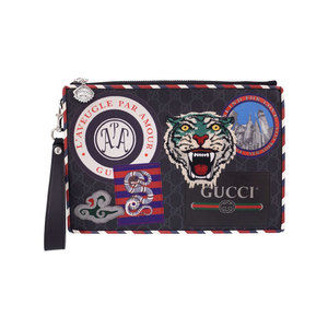 Gucci GG Bag Supreme Night Clutch Courier